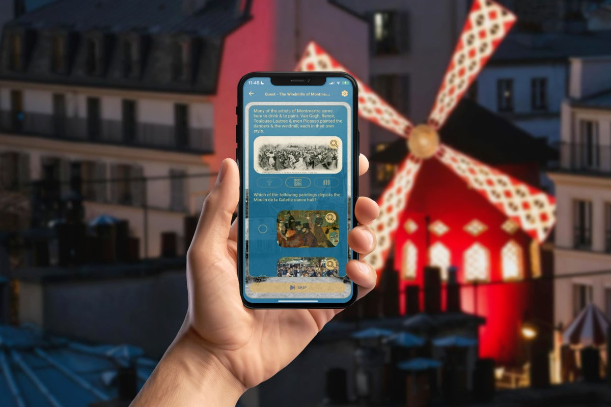 Life as an Impressionist Artist in 1880s Montmartre Smartphone App Walking Tour