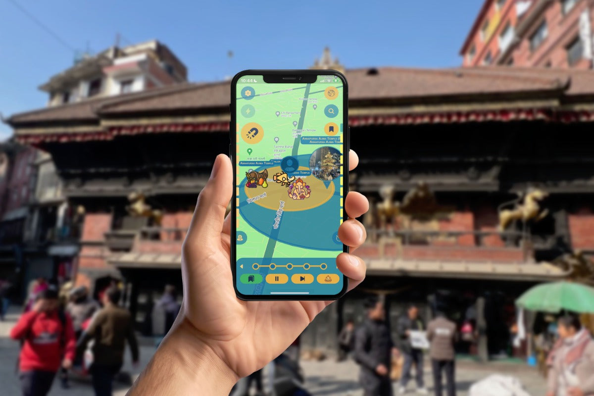 Kathmandu Durbar Square and Locality Cultural Walking Tour Smartphone App Walking Tour