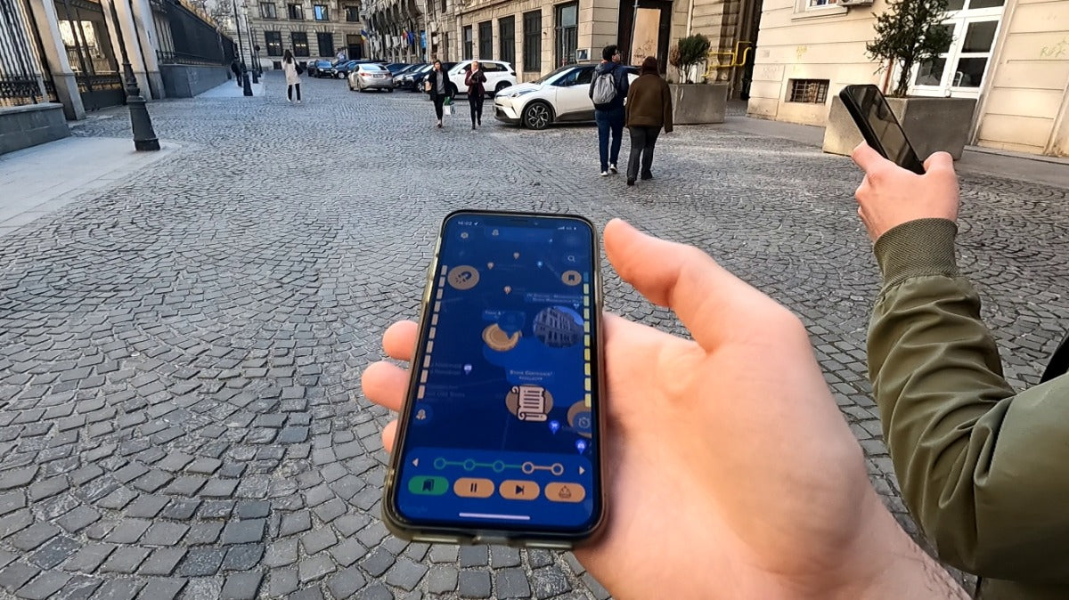 Jewish Bucharest Smartphone App Walking Tour