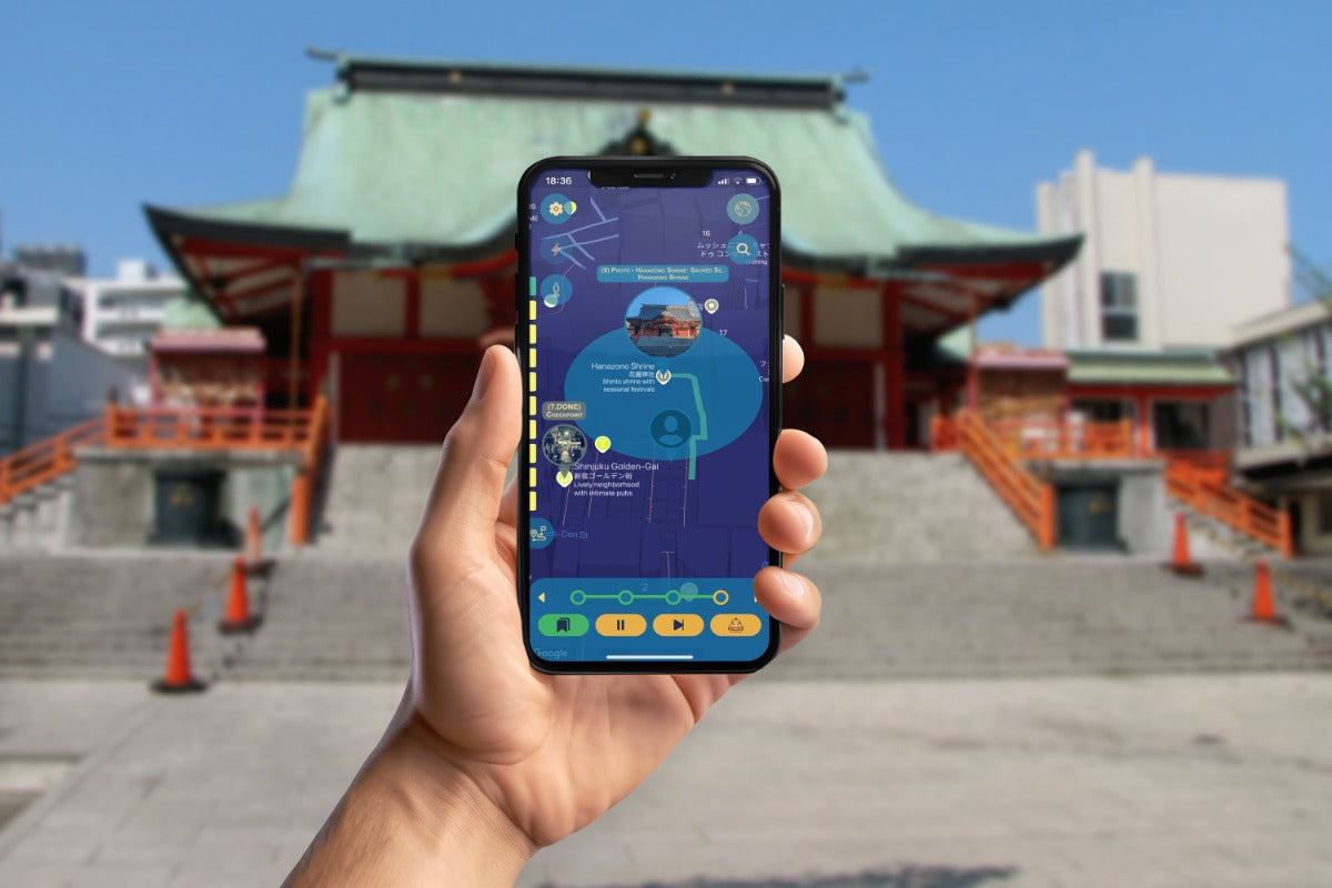 Shinjuku Shenanigans Smartphone App Walking Tour