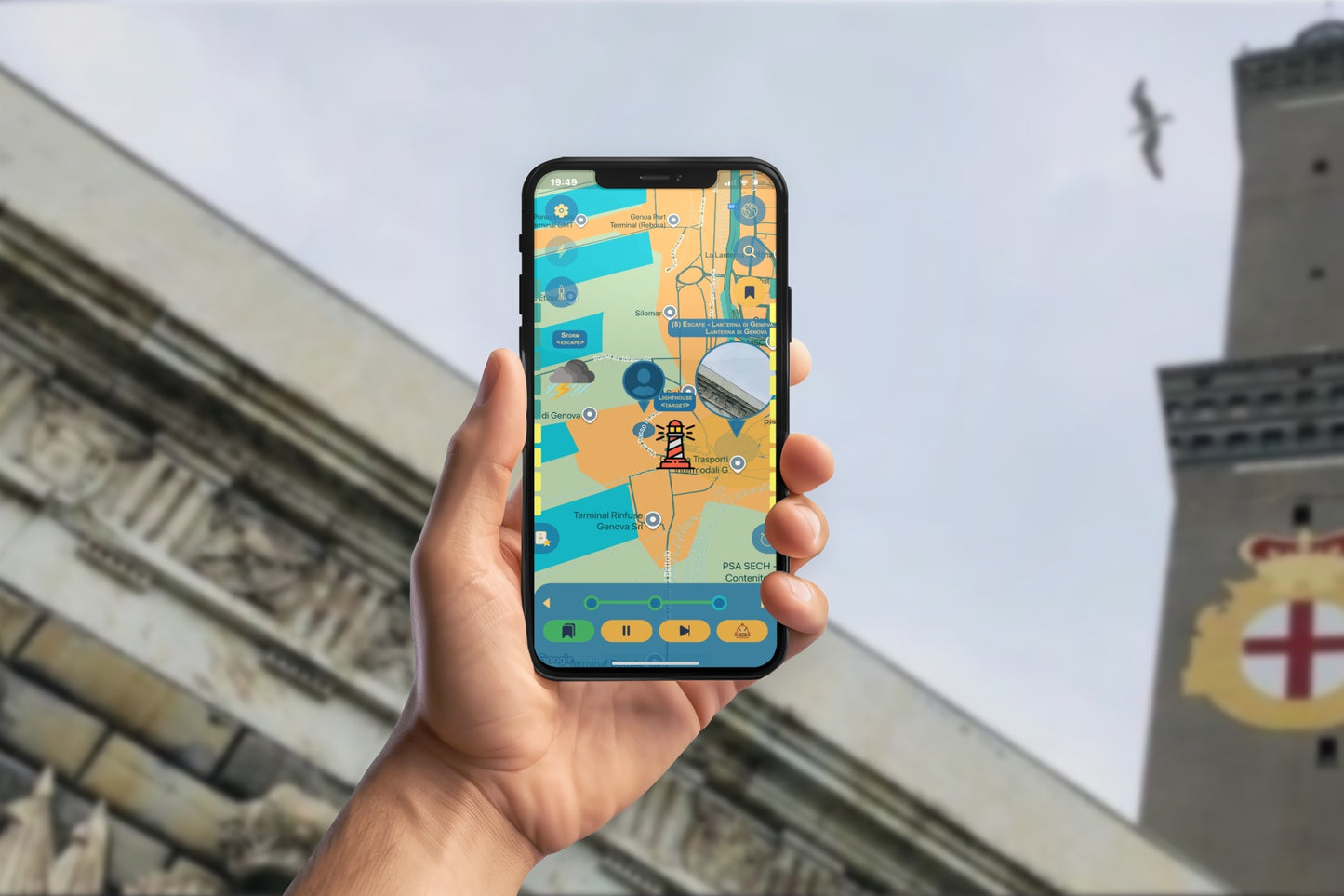 Genoa: Cradle of Shipbuilders and Maritime Power Smartphone App Walking Tour