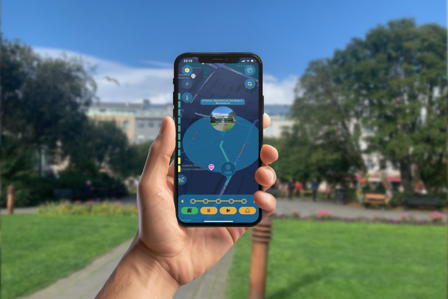 Reykjavík: In the Footsteps of the Vikings Smartphone App Walking Tour