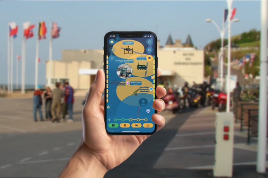 The Allied Landing at Arromanches Smartphone App Walking Tour