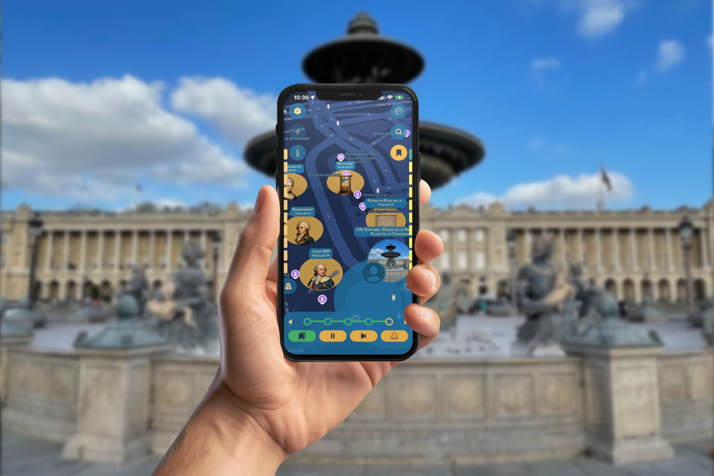 1789 French Revolution Grand Tour Smartphone App Walking Tour