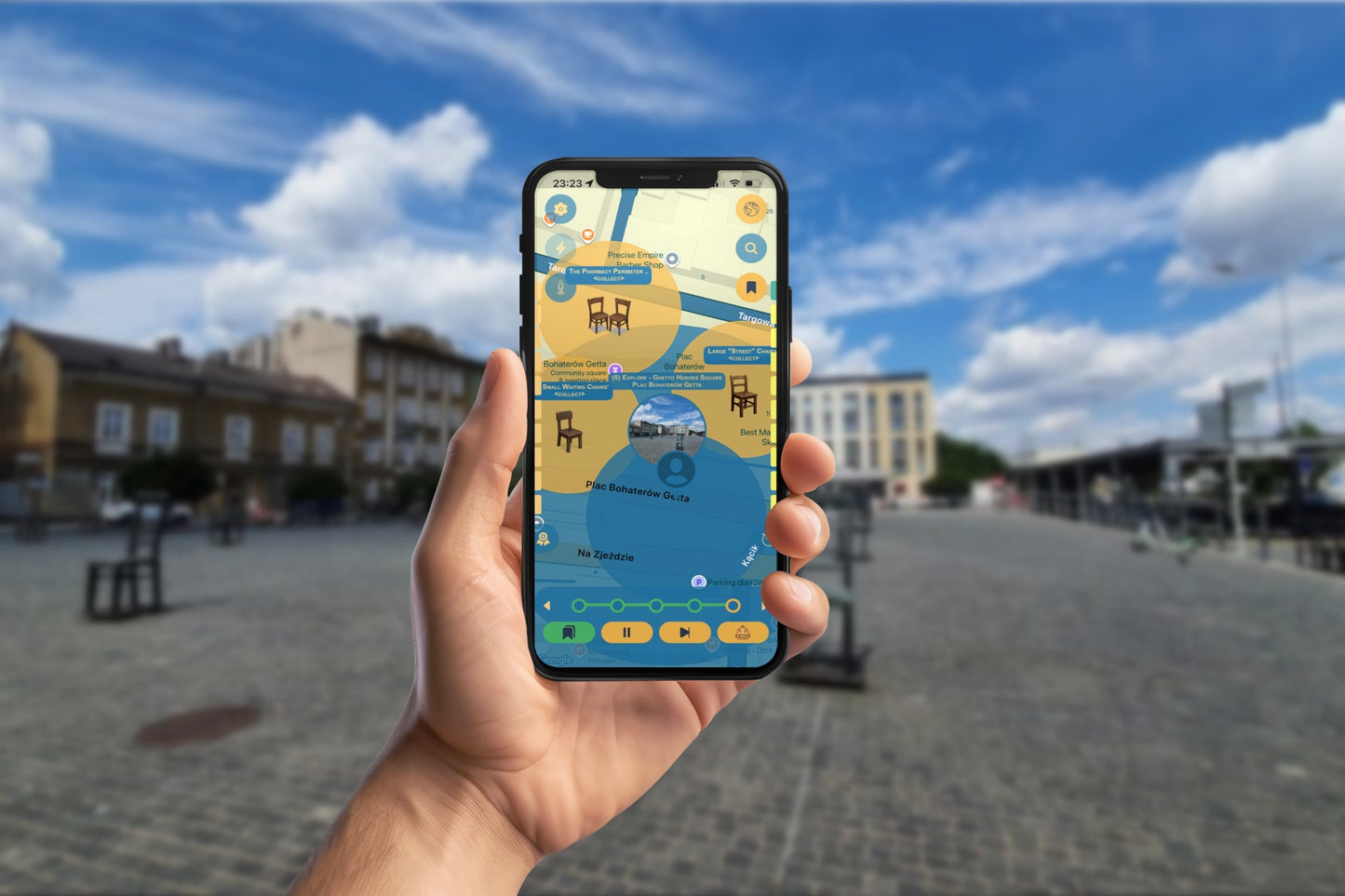 Krakow Jewish Metamorphosis Tour Smartphone App Walking Tour