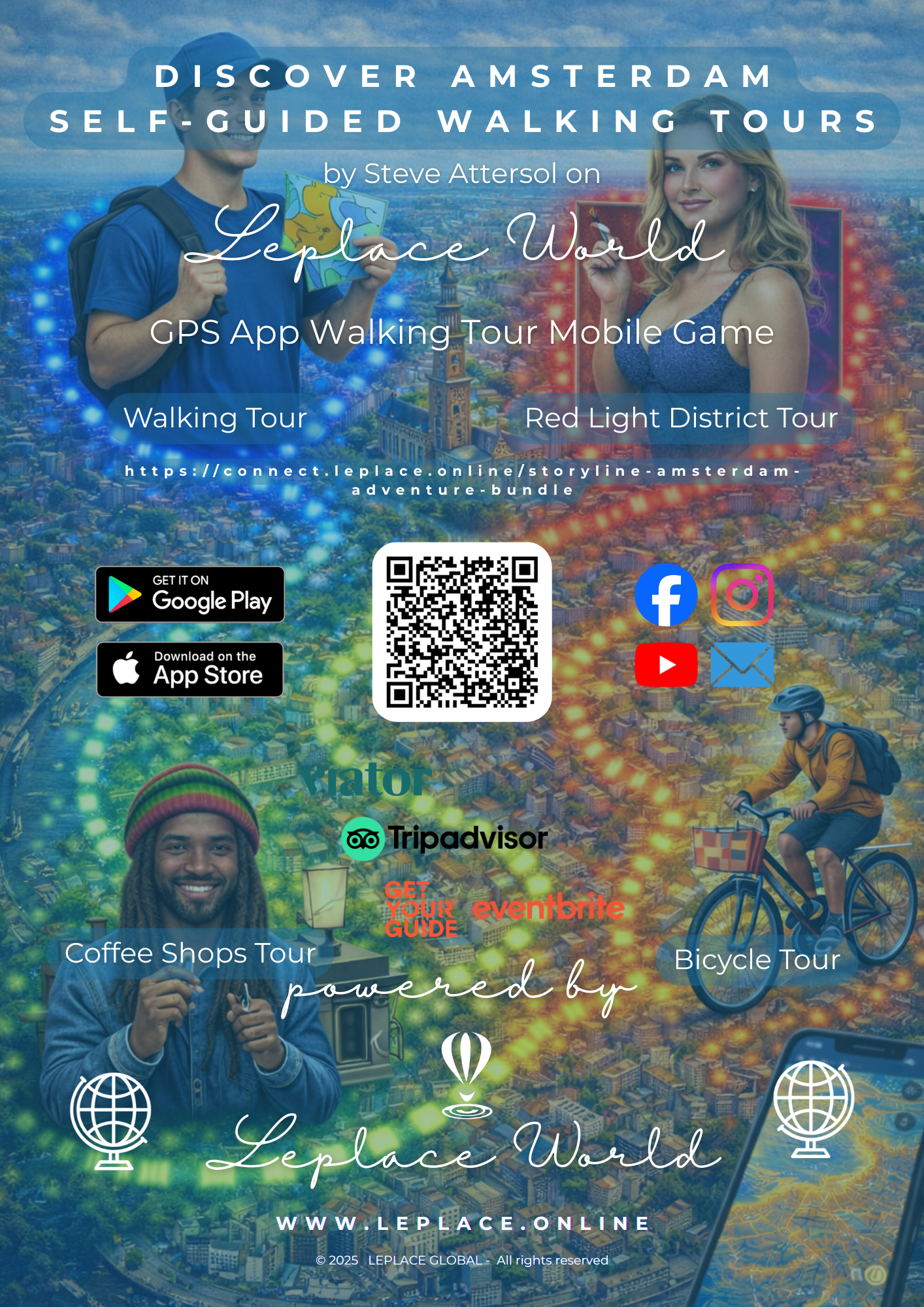 Amsterdam Adventures Bundle Smartphone App Walking Tour