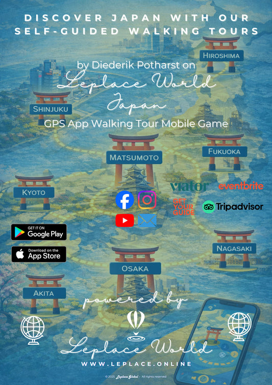 Japan Essentials Bundle by Diederik Potharst Smartphone App Walking Tour