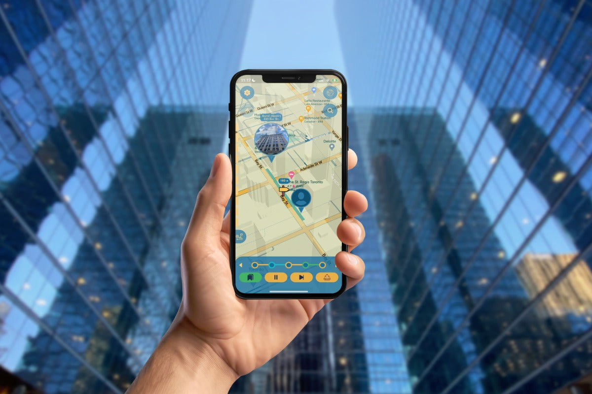 The Reel Toronto Tour Smartphone App Walking Tour