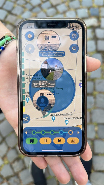 The Maze Smartphone App Walking Tour