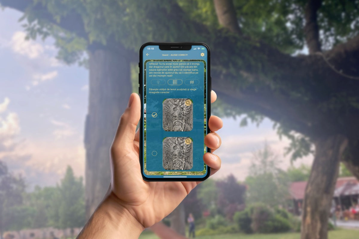 The Maze Smartphone App Walking Tour