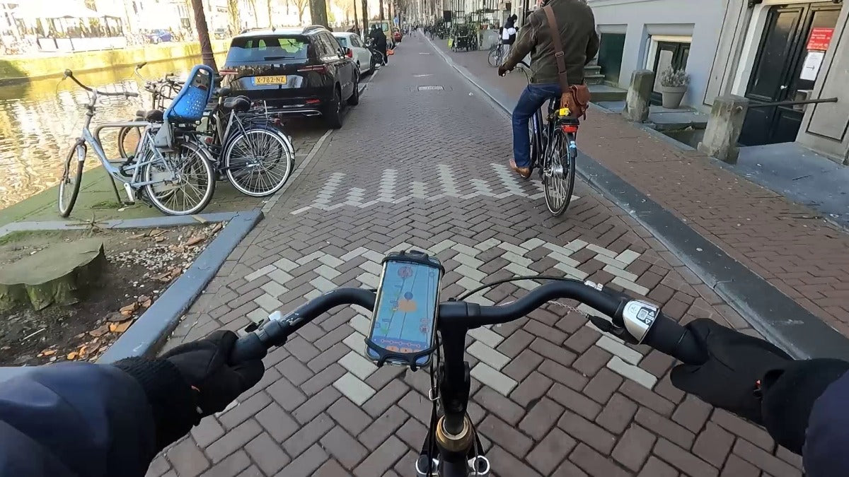 Amsterdam Bicycle Tour Smartphone App Walking Tour