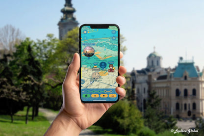 Downtown tour Belgrade Smartphone App Walking Tour