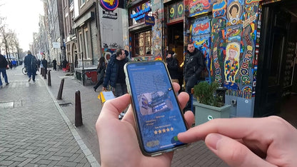 Coffeeshop Walking Tour by Hunter's Smartphone App Walking Tour