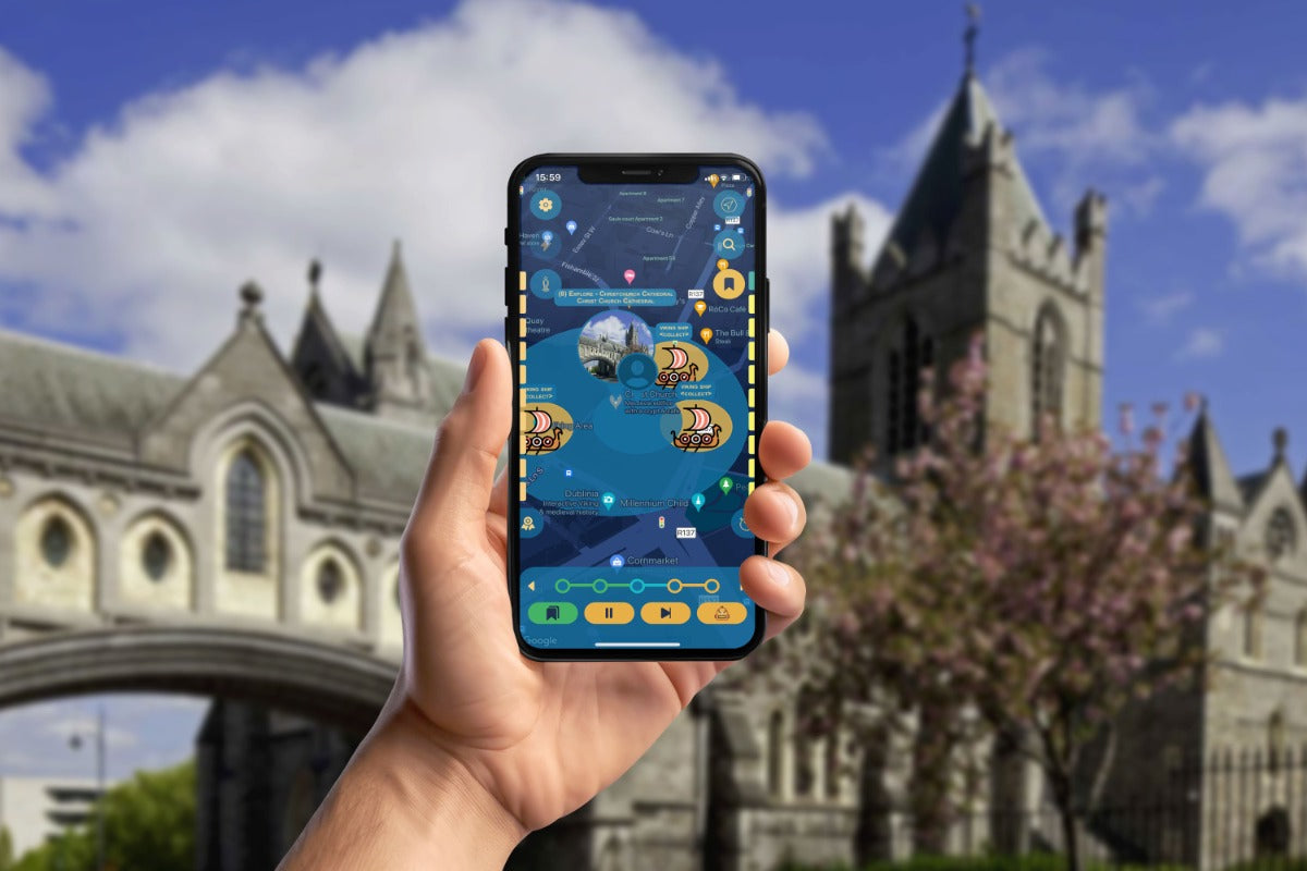 Hidden Dublin: Main Attractions and Hidden Stories Smartphone App Walking Tour