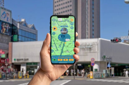 Shibuya Spheres Smartphone App Walking Tour