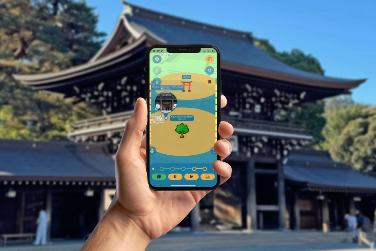 Shibuya Spheres Smartphone App Walking Tour