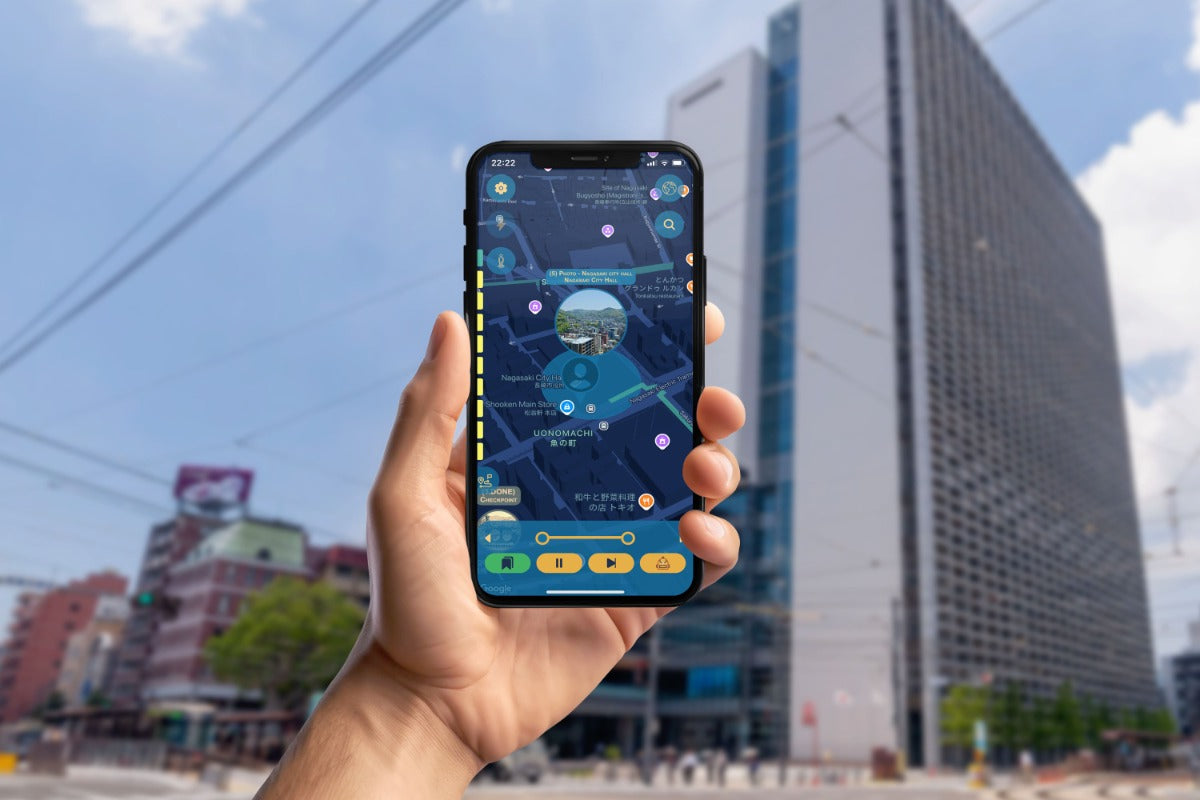 Nagasaki's Narrative Smartphone App Walking Tour