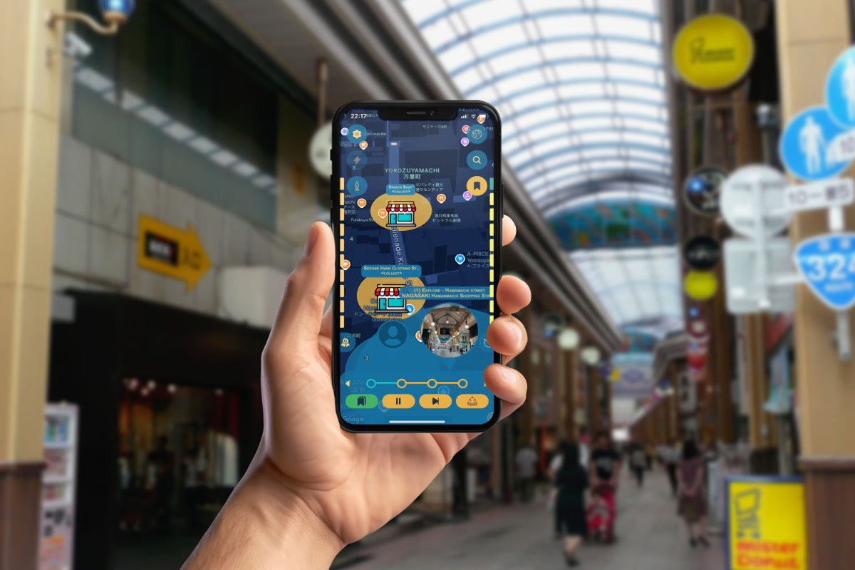 Nagasaki's Narrative Smartphone App Walking Tour