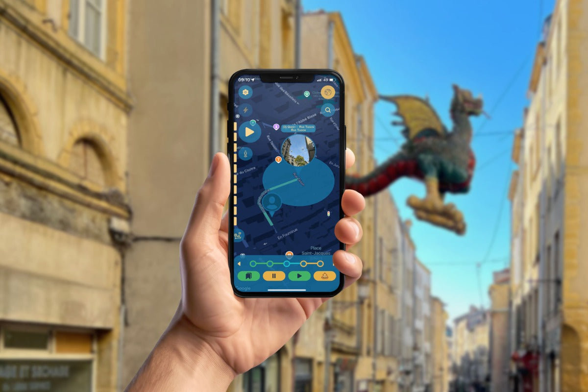 Metz Through Time: From Dragons to Liberation Smartphone App Walking Tour