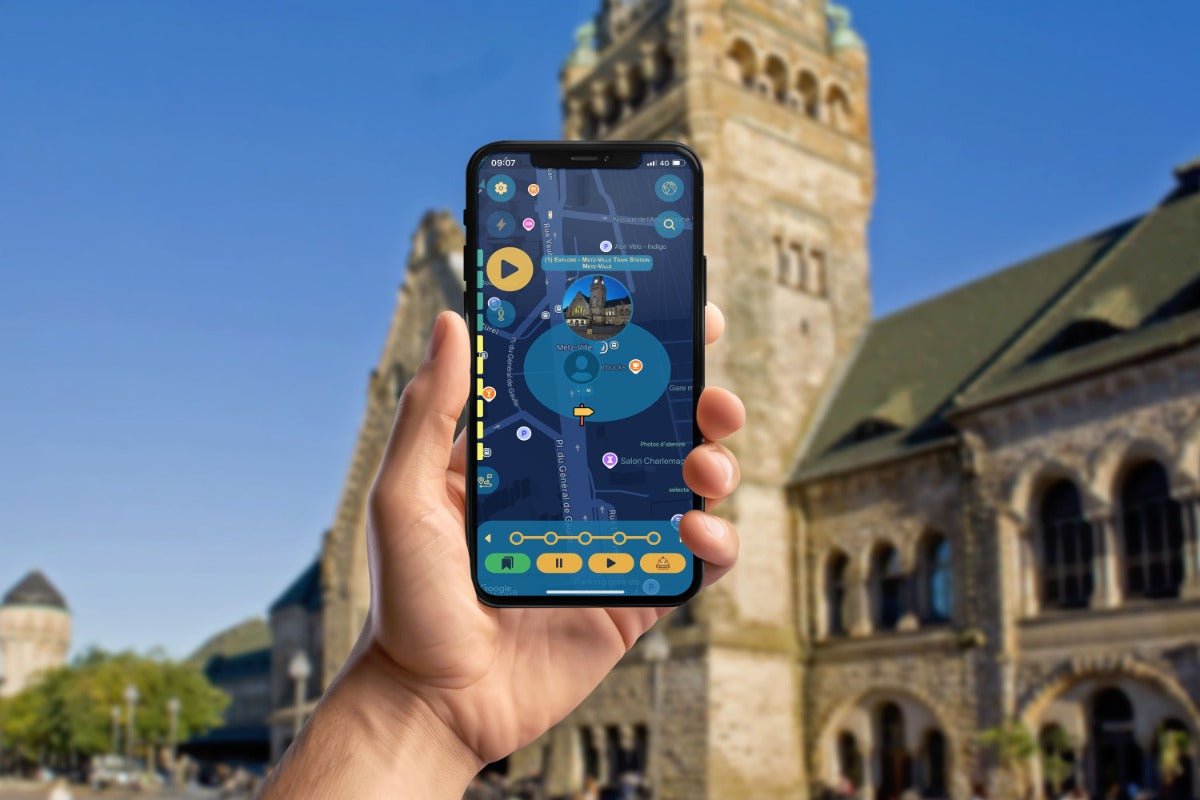 Metz Through Time: From Dragons to Liberation Smartphone App Walking Tour