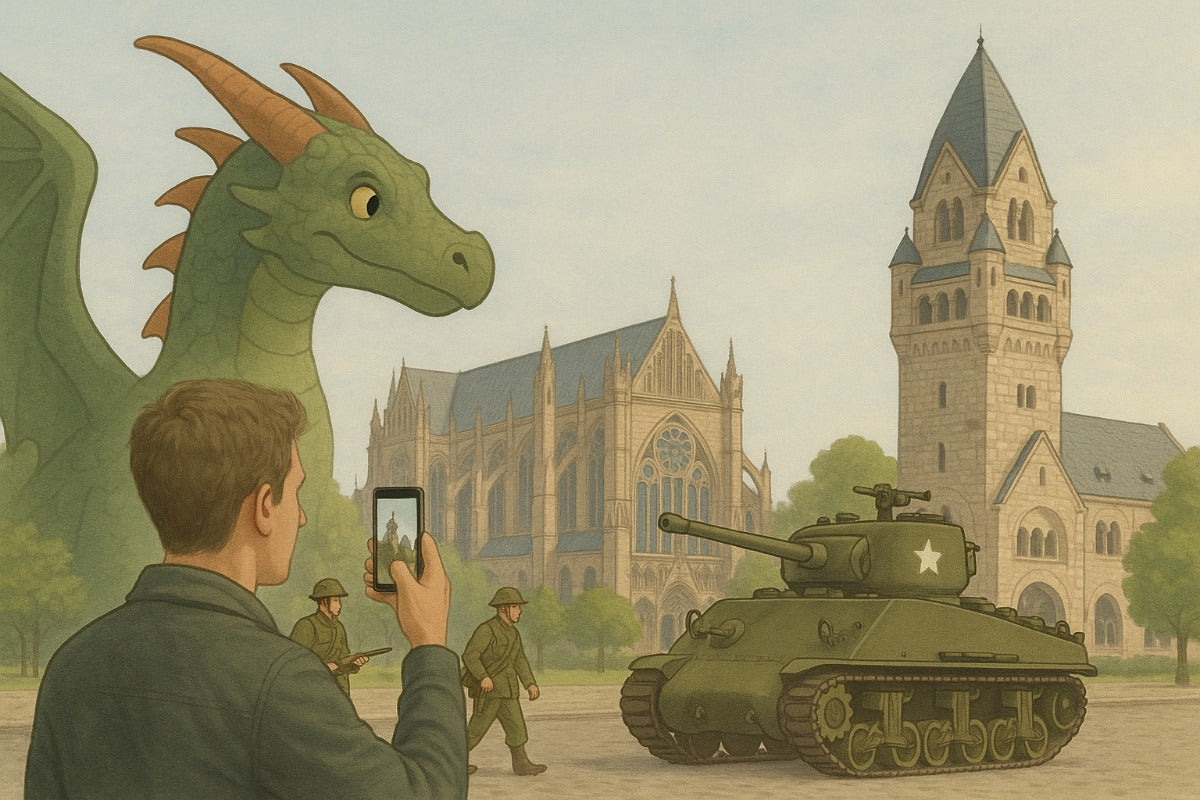 Metz Through Time: From Dragons to Liberation Smartphone App Walking Tour