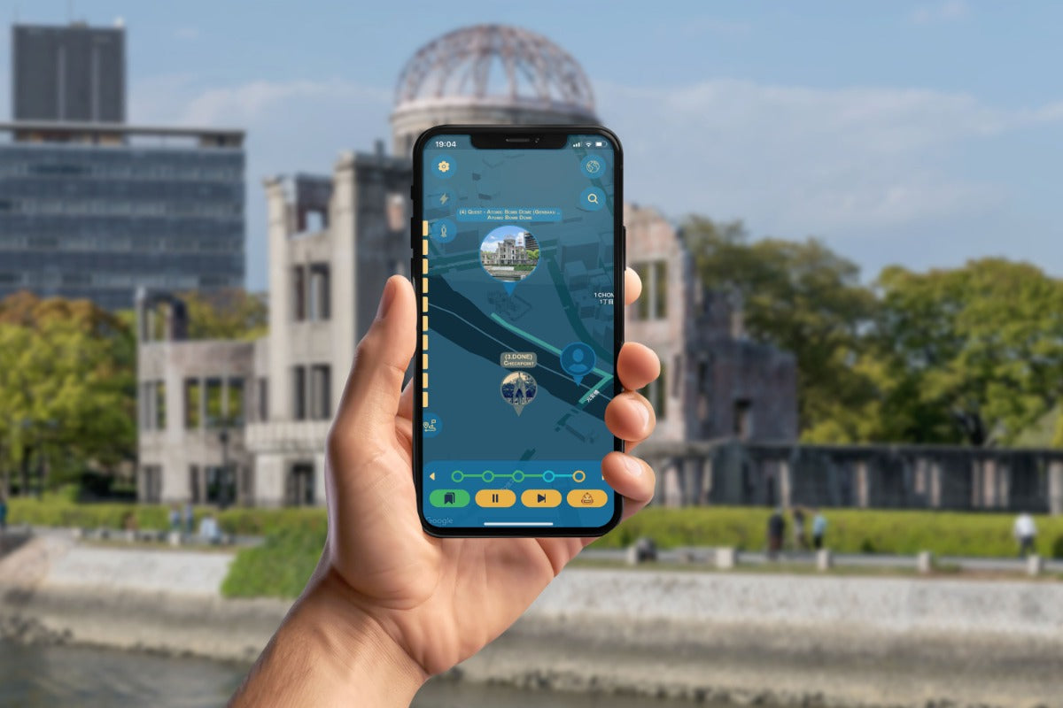 Historical Hiroshima Smartphone App Walking Tour