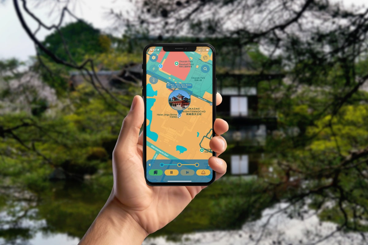 The Kyoto K-drama Smartphone App Walking Tour