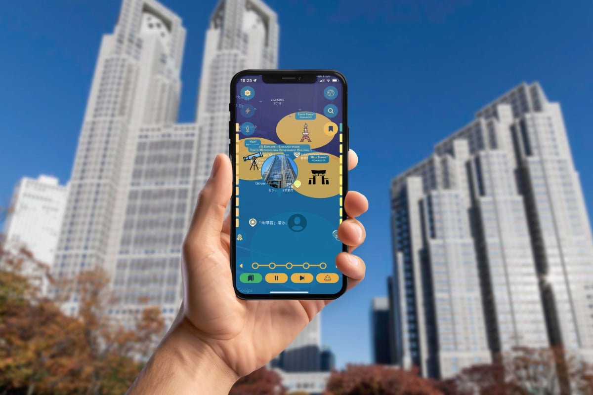 Shinjuku Shenanigans Smartphone App Walking Tour