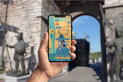 Constantinople Siege 1453 Smartphone App Walking Tour