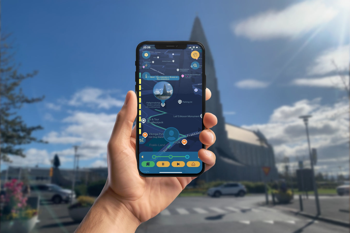 Reykjavík: In the Footsteps of the Vikings Smartphone App Walking Tour