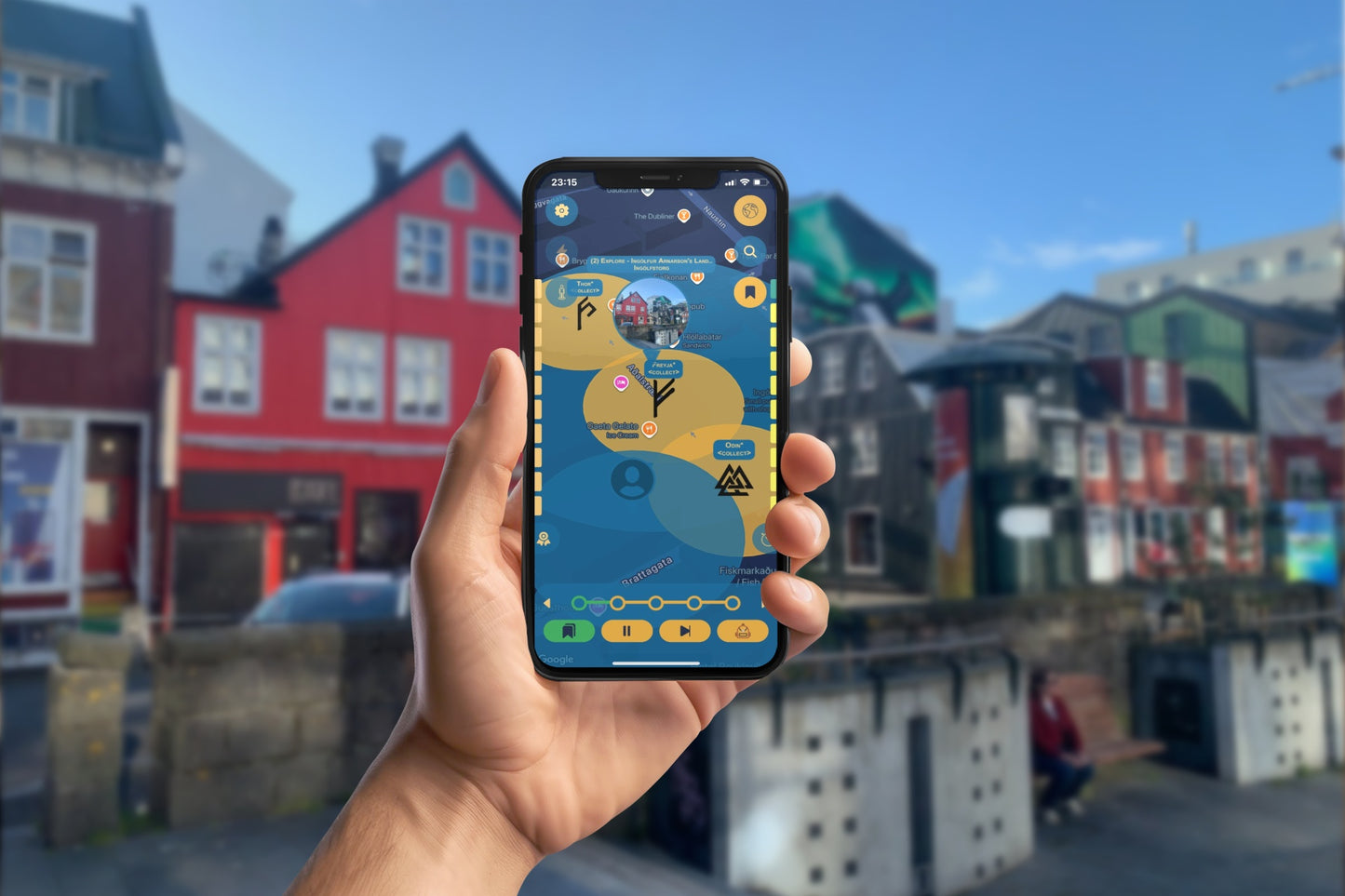 Reykjavík: In the Footsteps of the Vikings Smartphone App Walking Tour