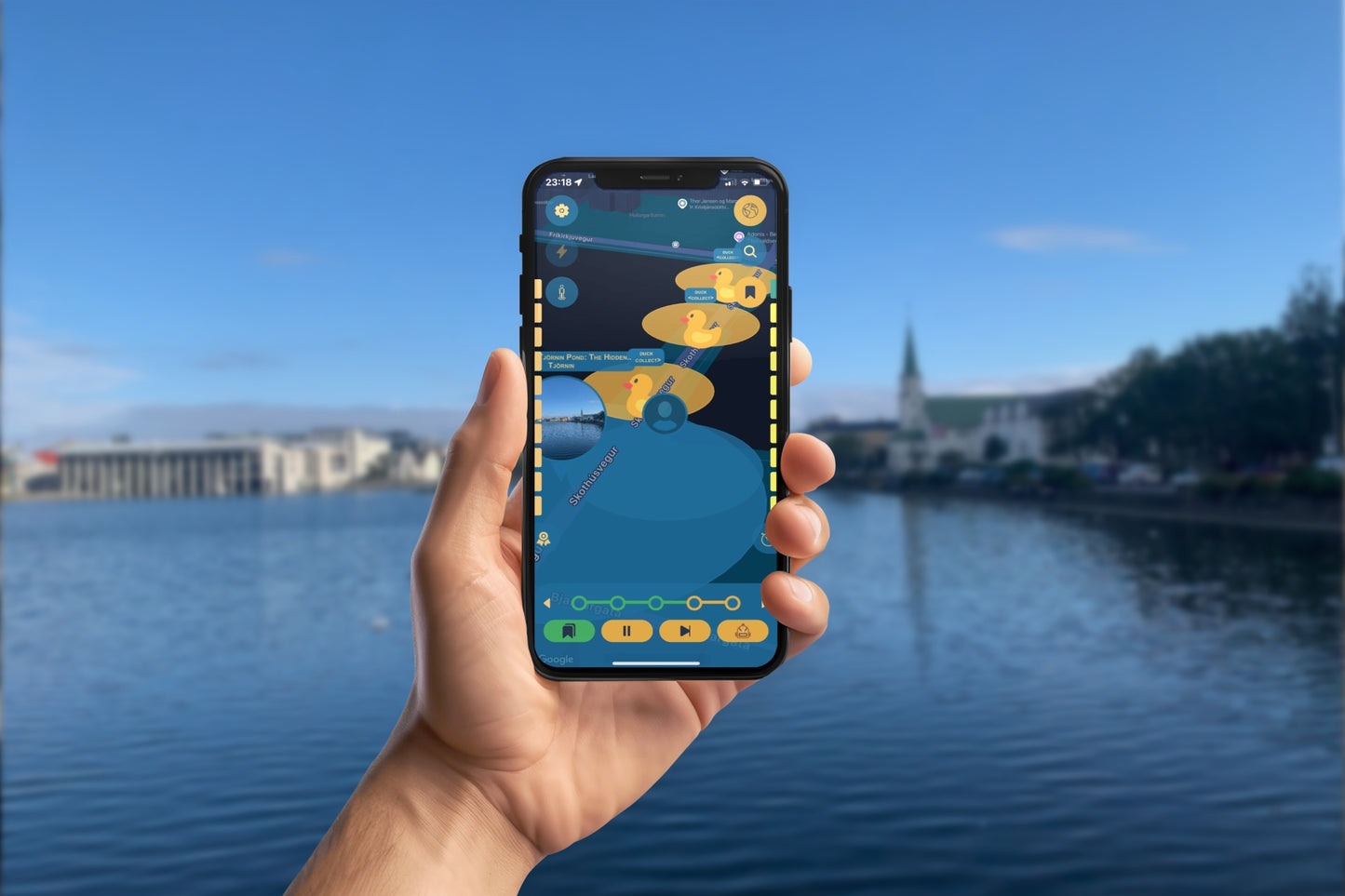 Reykjavík: In the Footsteps of the Vikings Smartphone App Walking Tour