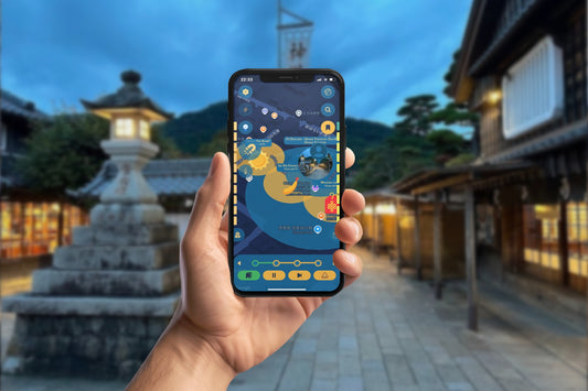 Ise's Illustrious Immersion Smartphone App Walking Tour