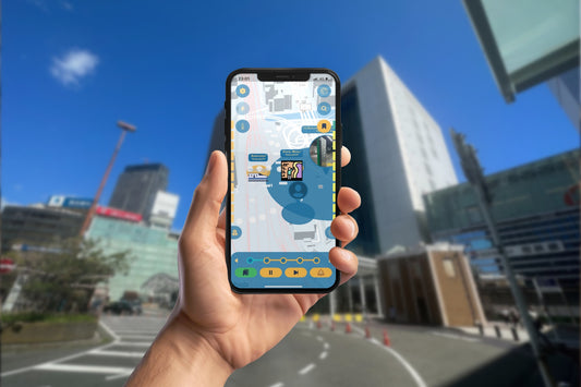 Yokohama's Futuristic Fantasy Smartphone App Walking Tour