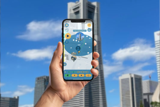Yokohama's Futuristic Fantasy Smartphone App Walking Tour