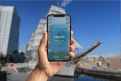 Yokohama's Futuristic Fantasy Smartphone App Walking Tour