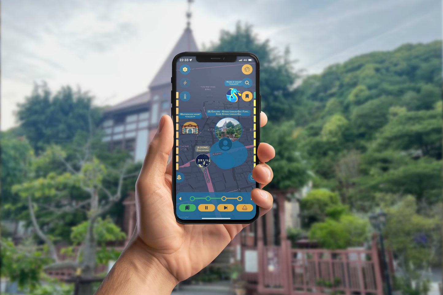 Classic Kobe Smartphone App Walking Tour