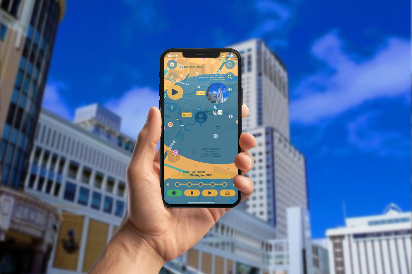 Sapporo's Seasonal Splendors Smartphone App Walking Tour