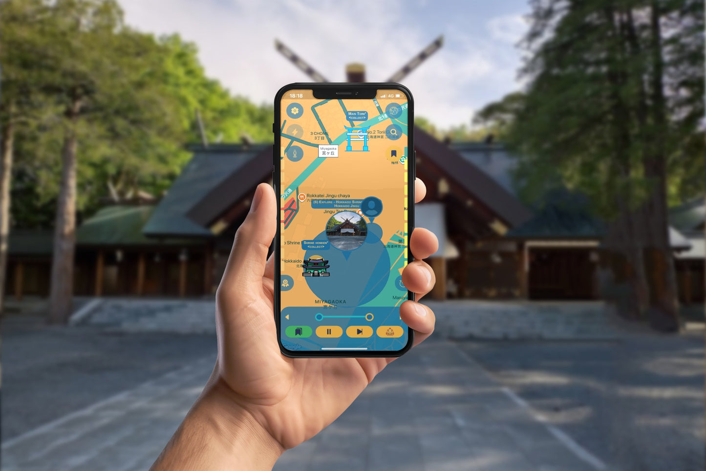 Sapporo's Seasonal Splendors Smartphone App Walking Tour