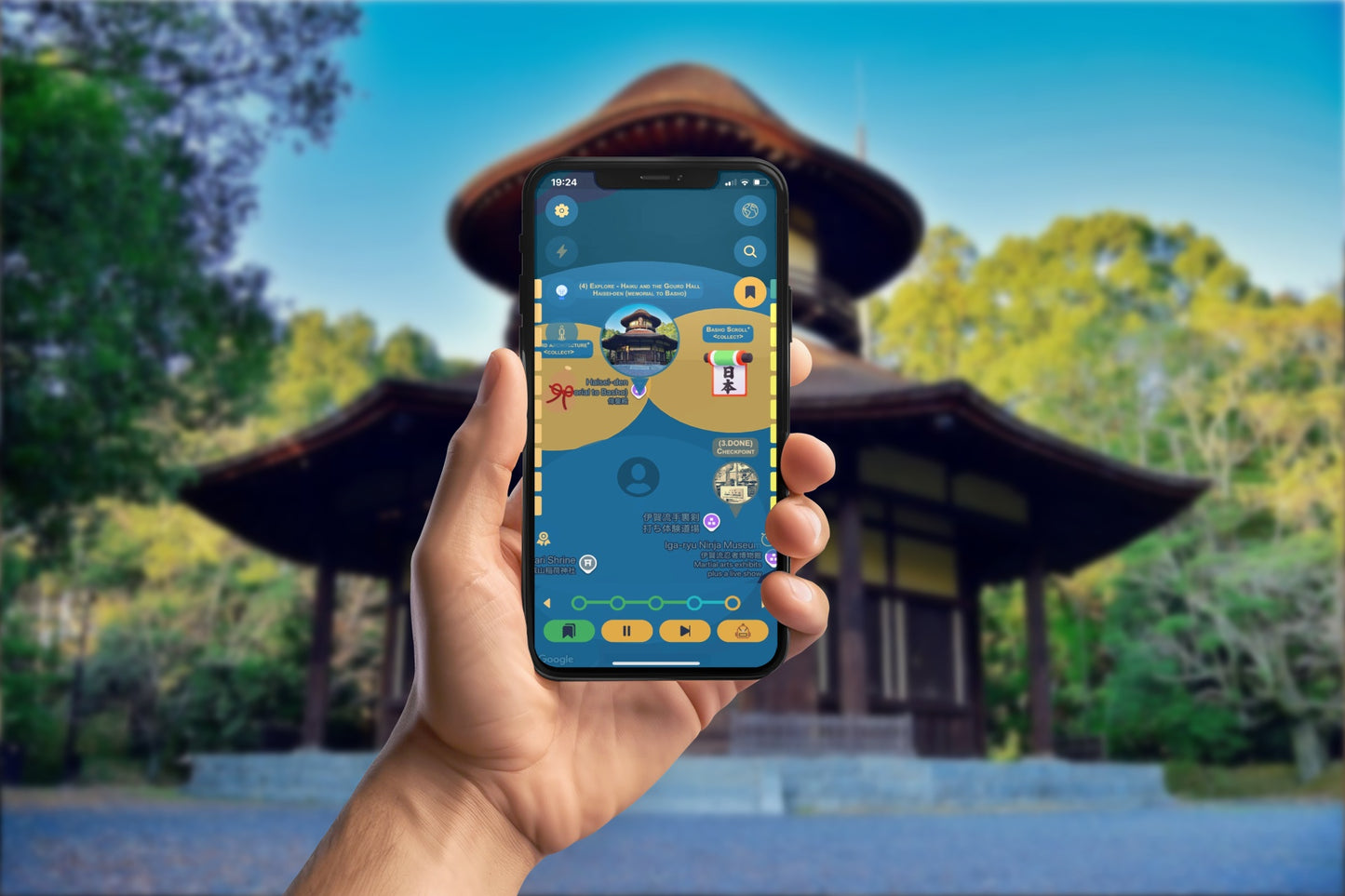 Iga's Incredible Immersion Smartphone App Walking Tour