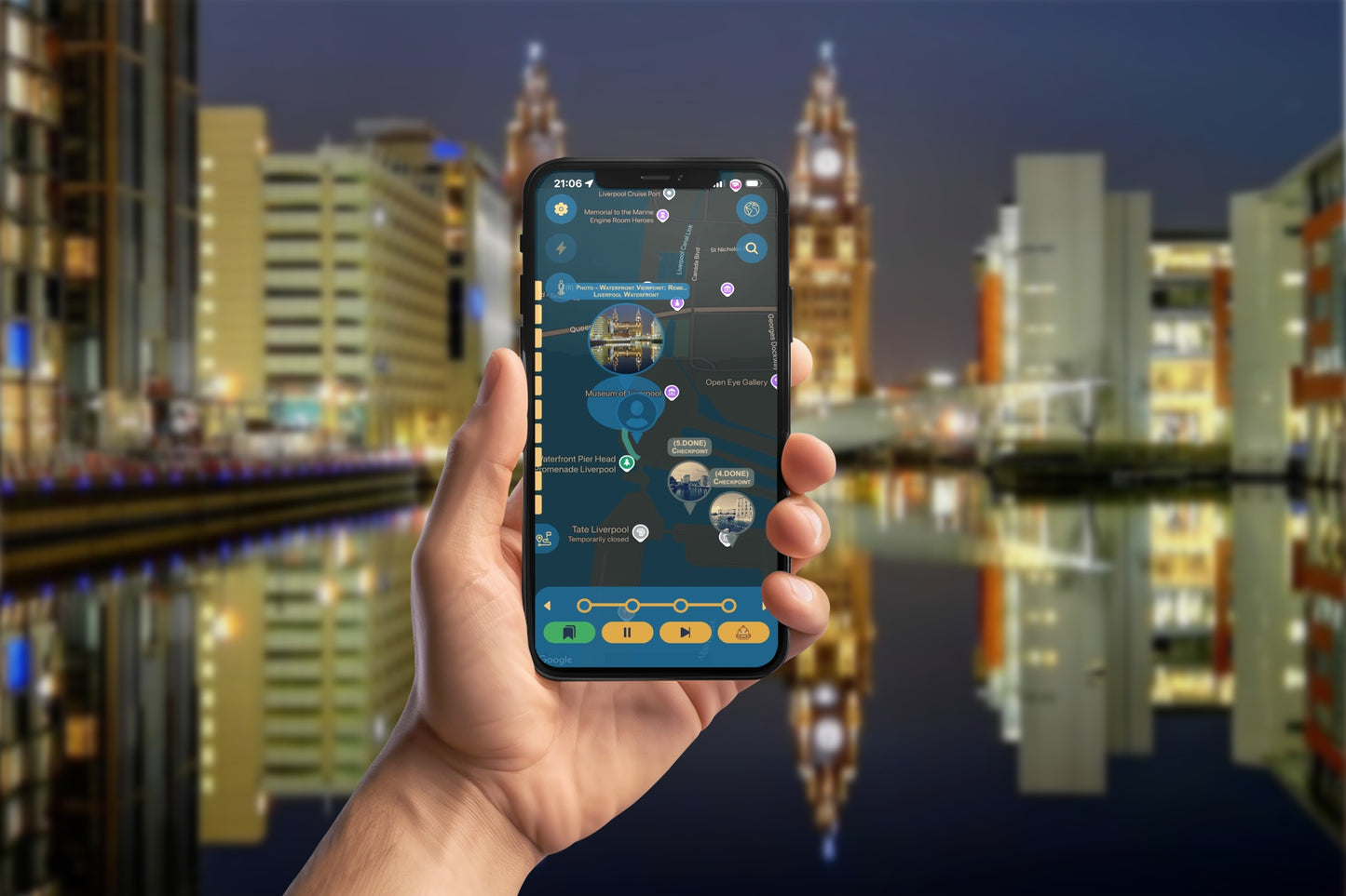 Liverpool Slave Trade Tour Smartphone App Walking Tour