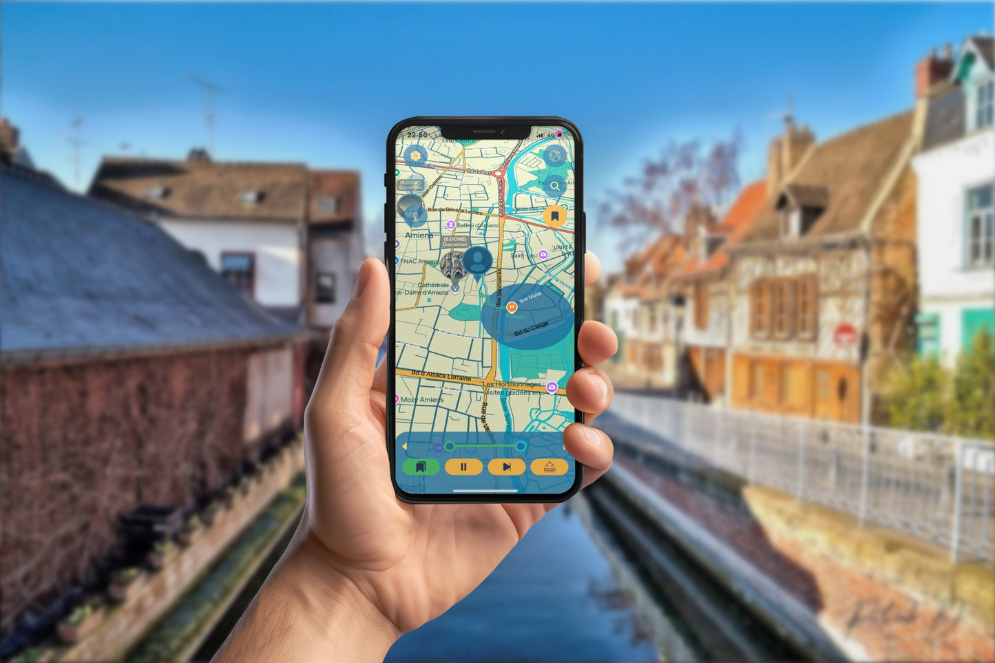 Amiens Extraordinaire: The World of Jules Verne Smartphone App Walking Tour