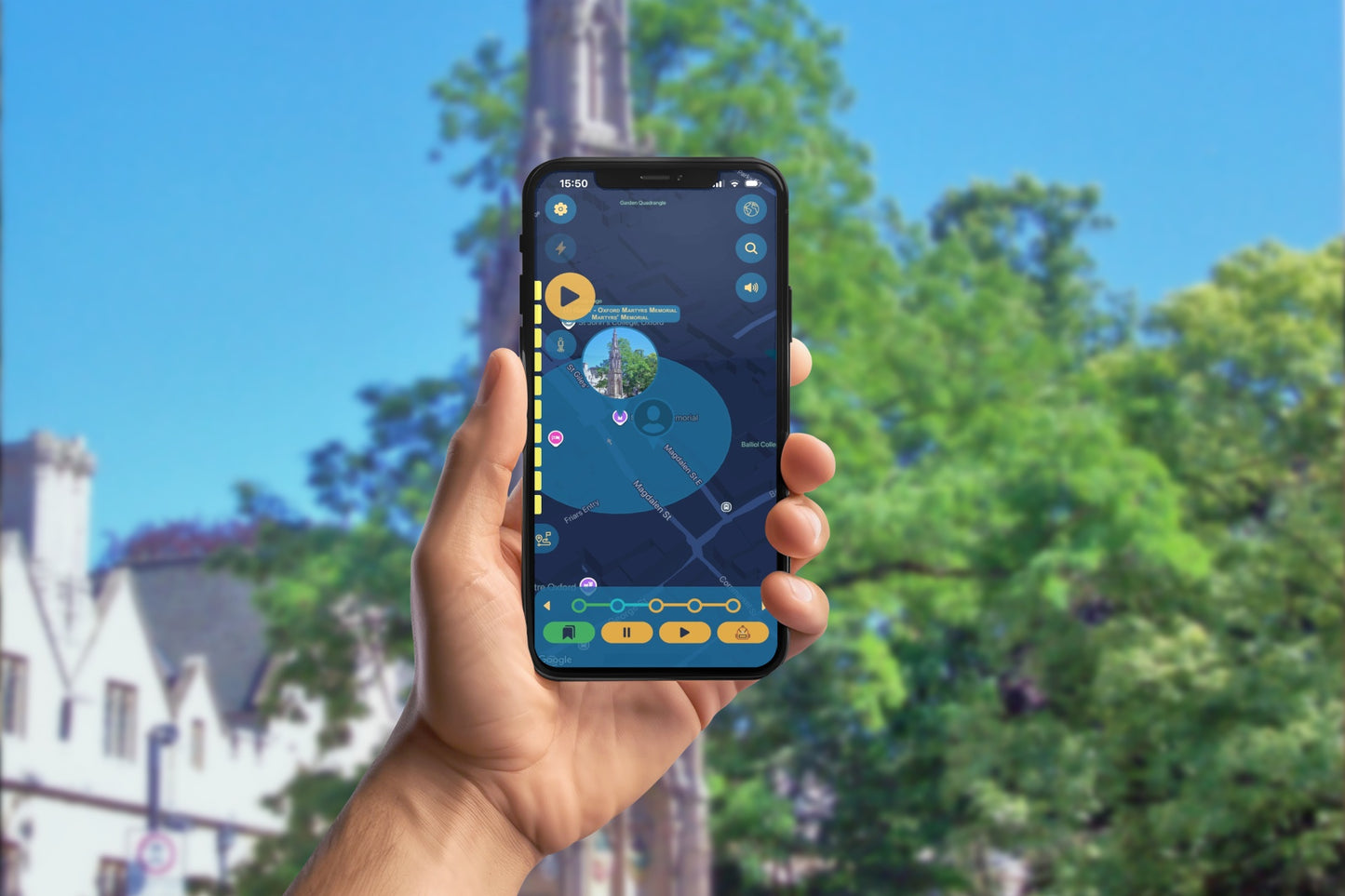 The Oxford Exam Smartphone App Walking Tour