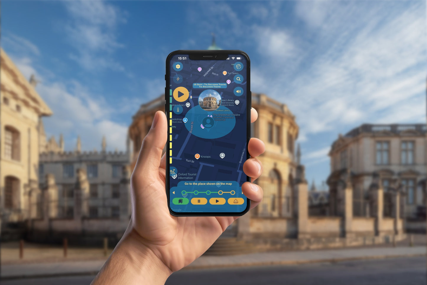 The Oxford Exam Smartphone App Walking Tour