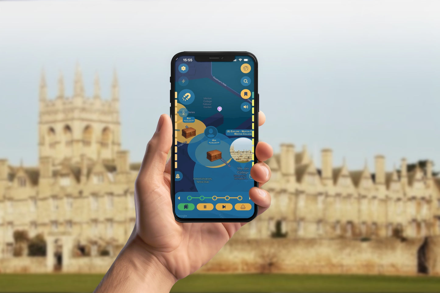 The Oxford Exam Smartphone App Walking Tour