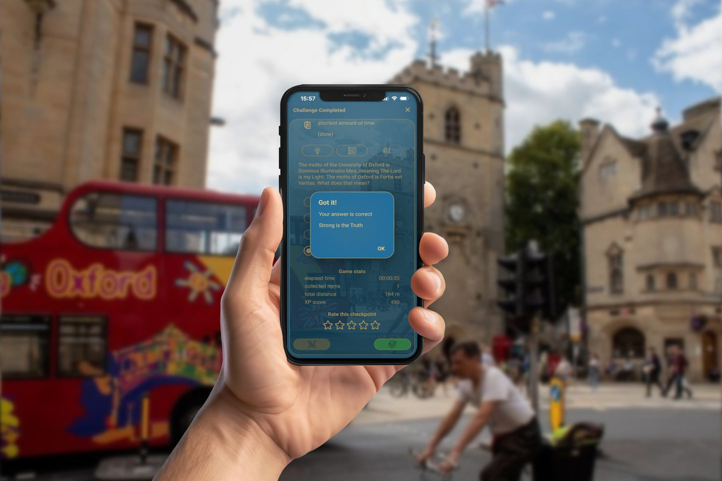 The Oxford Exam Smartphone App Walking Tour