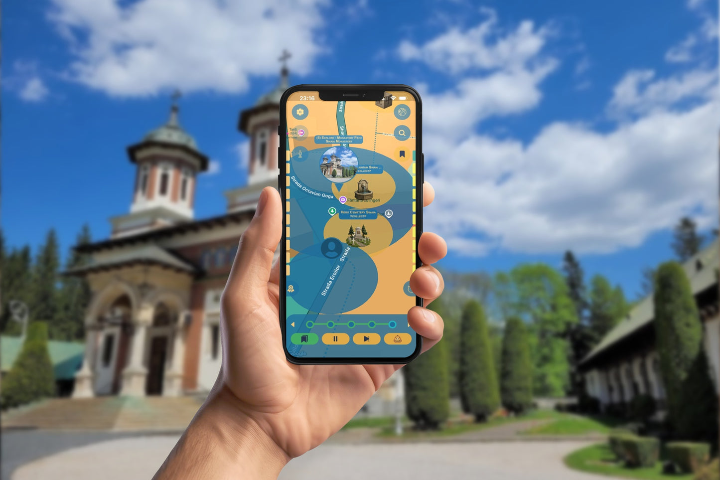 The Royal Summer Dream Smartphone App Walking Tour