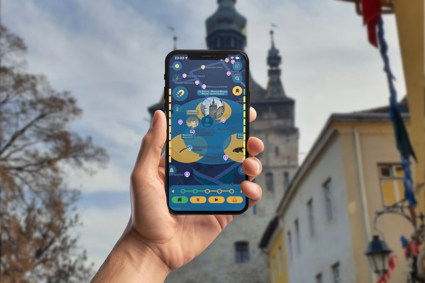 Defenders of the Saxon Citadel: Sighișoara 1450–1600 Smartphone App Walking Tour
