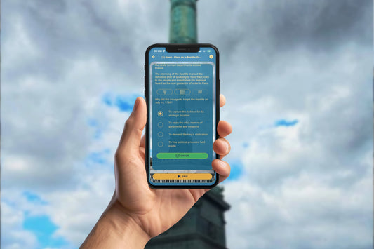 1789 French Revolution Grand Tour Smartphone App Walking Tour