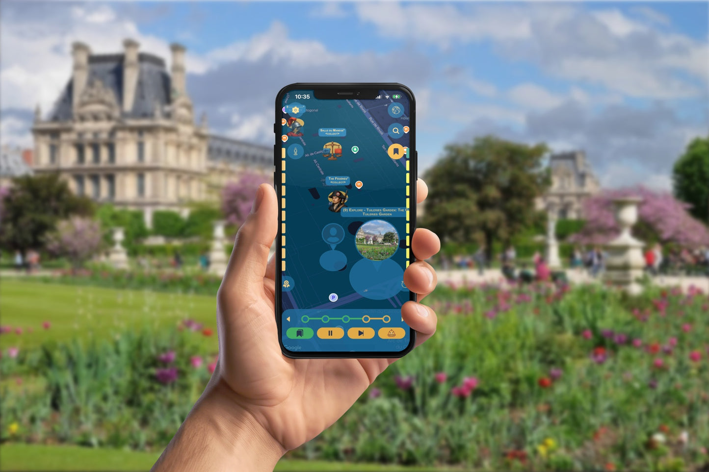 1789 French Revolution Grand Tour Smartphone App Walking Tour